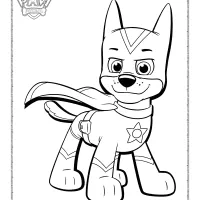Super Puppy Marshall Coloring Page 54 super puppy marshall coloring page