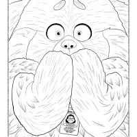 Turning Red Panda Coloring Pages 9 turning red panda coloring pages