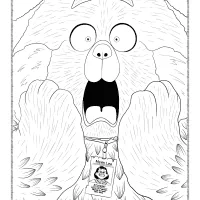 Turning Red Panda Coloring Sheet 1 turning red panda coloring sheet