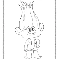 Cute Branch Trolls Coloring Pages 40 cute branch trolls coloring pages
