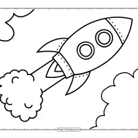 Easy Rocketship Pdf Coloring Pages 31 easy rocketship pdf coloring pages