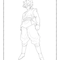 free printable goku coloring pages