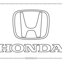 Free Printable Pdf Honda Logo Vector Outline 10 free printable pdf honda logo vector outline