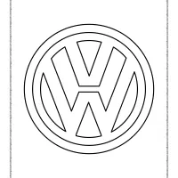 Free Printable Pdf VW Volkswagen Vector Logo Outline 9 free printable pdf vw volkswagen vector logo outline