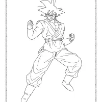 goku coloring pages