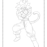 goku super saiyan coloring pages