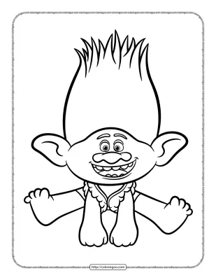 Printable Branch Pdf Coloring Pages
