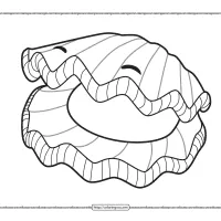 Printable Giant Clam Coloring Pages 82 printable giant clam coloring pages