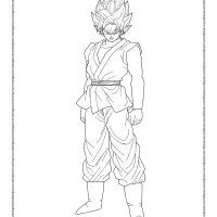 printable goku coloring pages for boys