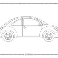 Printable VW New Beetle Pdf Coloring Pages 62 printable vw new beetle pdf coloring pages