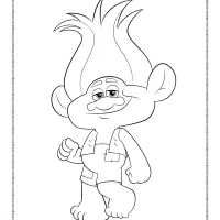 Trolls Branch Coloring Pages 38 trolls branch coloring pages