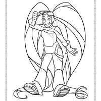 entrapta she ra and the princesses of power coloring page