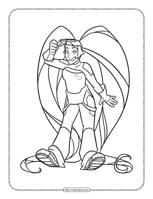 Entrapta She-Ra and The Princesses of Power Coloring Page
