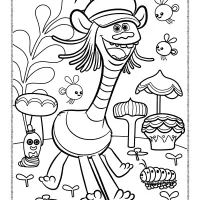Free Printable Trolls Coloring Activities 32 free printable trolls coloring activities