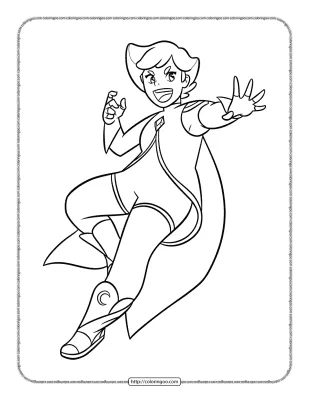 Glimmer She-Ra and The Princesses of Power Coloring Page