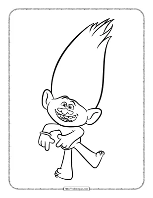 Guy Diamond Dancing Pdf Coloring Pages