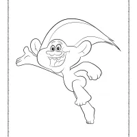 Guy Diamond Troll Coloring Pages 24 guy diamond troll coloring pages