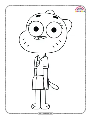 Nicole Watterson Pdf Coloring Pages