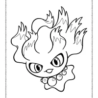 pokemon misdreavus pdf coloring pages