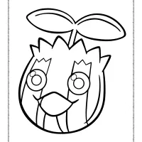 pokemon sunkern pdf coloring page