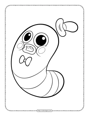 Trolls Mr. Dinkles Coloring Pages
