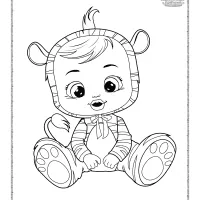 cry babies nala coloring pages