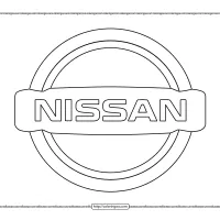 Printable Pdf Nissan Logo Vector Outline 7 printable pdf nissan logo vector outline