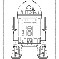 starwars r2 d2 pdf coloring pages