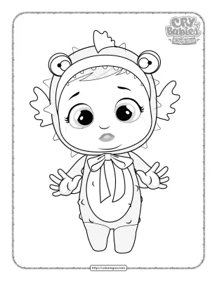 Cry Babies Nellie Coloring Pages