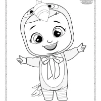 cry babies tuka coloring pages