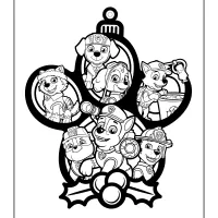 Paw Patrol and Friends Holiday Ornaments 48 paw patrol and friends holiday ornaments