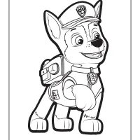 Paw Patrol Chase Coloring Activities for Boys 47 paw patrol chase coloring activities for boys
