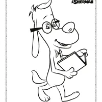 printable mr peabody coloring pages