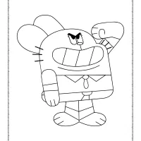 richard ready for mission coloring page