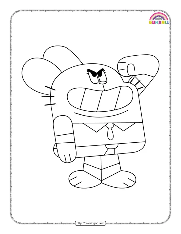 Richard Ready for Mission Coloring Page 1 richard ready for mission coloring page