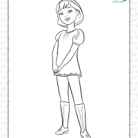 Spirit Riding Free Abigail Coloring Pages 15 spirit riding free abigail coloring pages