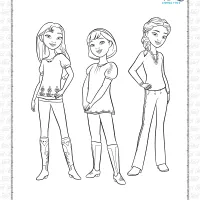 Spirit Riding Free Pdf Coloring Pages 7 spirit riding free pdf coloring pages