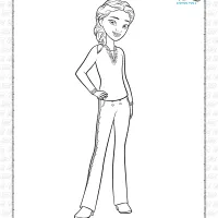 Spirit Riding Free Pru Coloring Pages 6 spirit riding free pru coloring pages