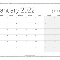 Printable Monthly 2022 Calendar Pdf 78 printable monthly 2022 calendar pdf