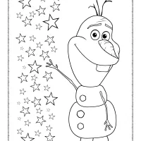 stardust olaf coloring pages