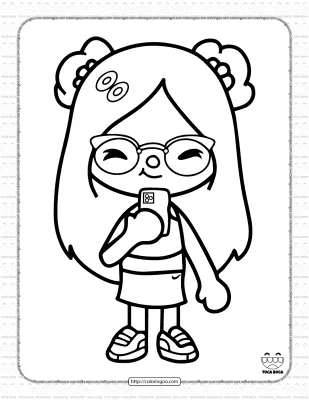Toca Life Coloring Activities 21