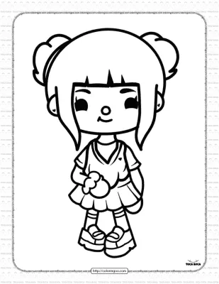Toca Life Coloring Activities 22
