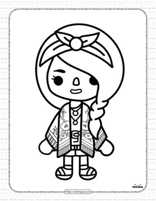 Toca Life Coloring Activities 23