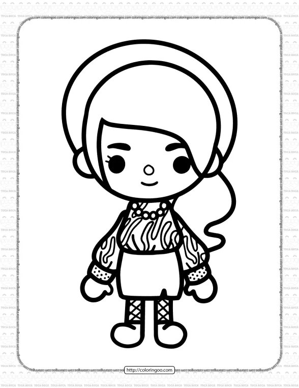 Toca Life Coloring Pages 1 1 toca life coloring pages 1