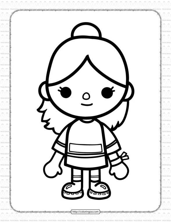 Toca Life Coloring Pages 2 1 toca life coloring pages 2