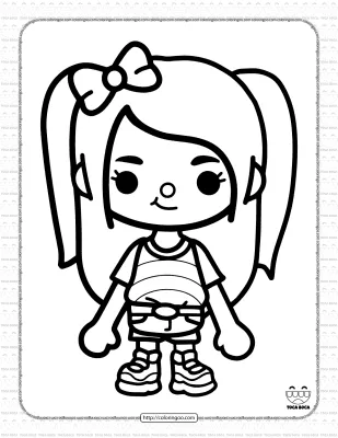 Toca Life Coloring Pages 7