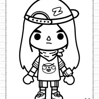 toca life coloring sheet 10