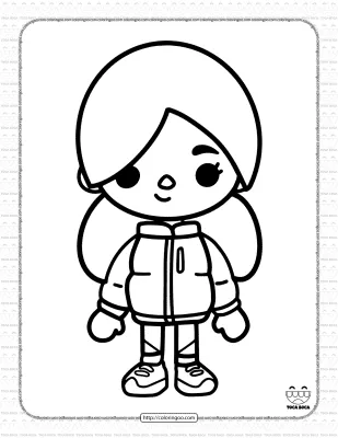 Toca Life Coloring Sheet 11