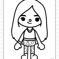 toca life coloring sheet 12