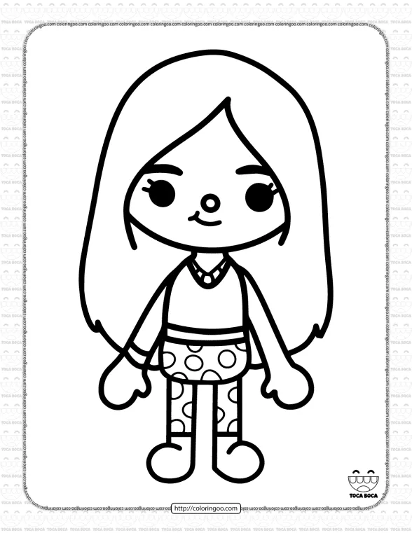 Toca Life Coloring Sheet 12 1 toca life coloring sheet 12